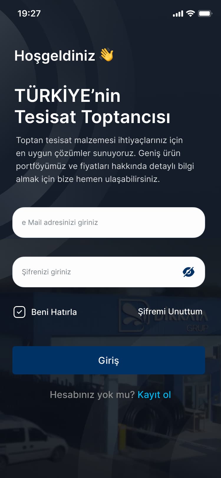 Dikkaya uygulama ekranı
