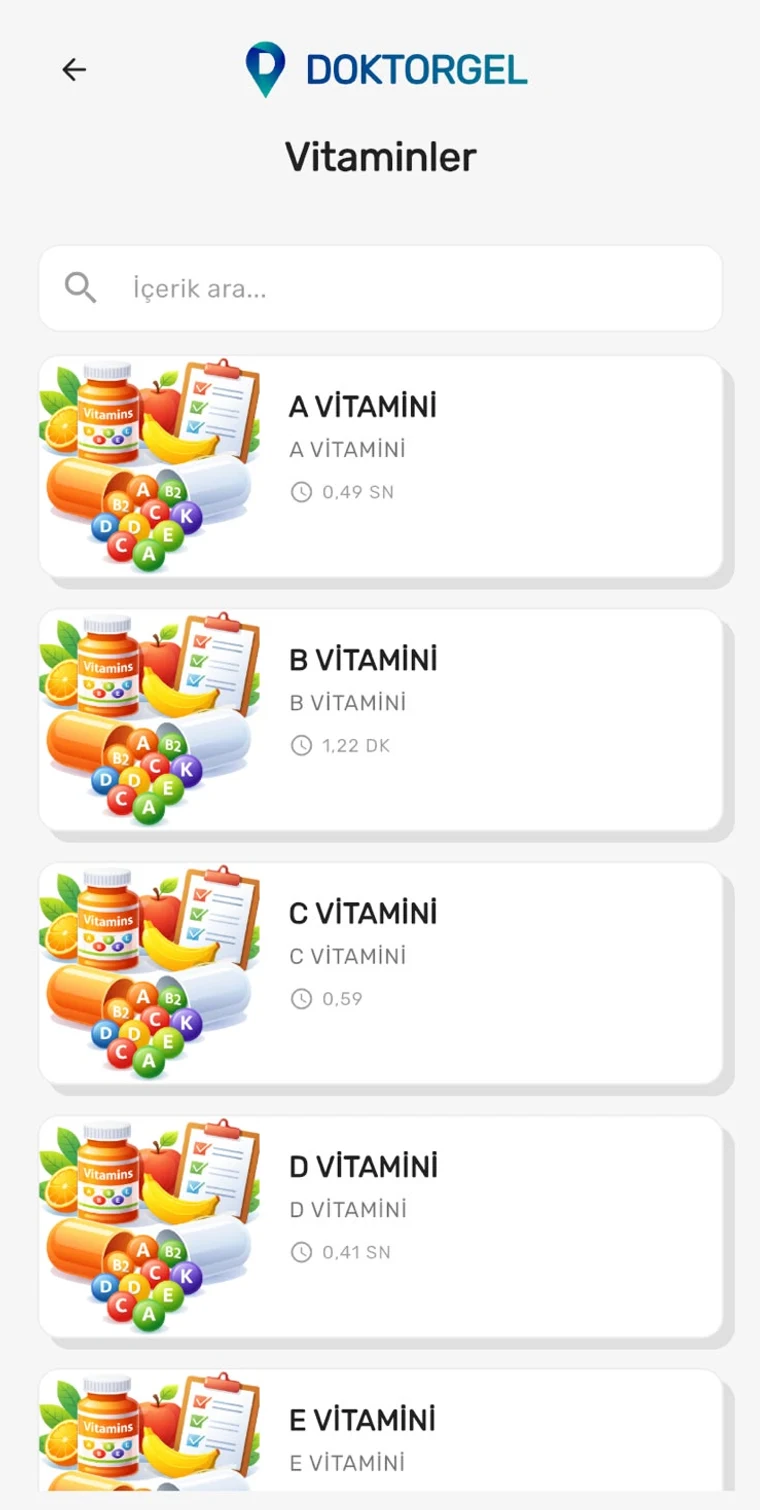 Vitamin rehberi